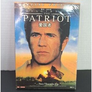 The Patriot Special Edition DVD Movie Mel Gibson New Sealed Chinese Edition